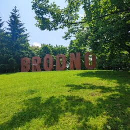 Parc de Sculptures à Brodno